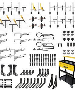 127-pc. Fixturing Kit. Fit 5/8 Holes